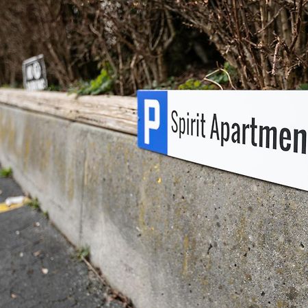 Spirit Apartments - Studio 1 - Kueche - Parkplatz Engelberg Exterior photo